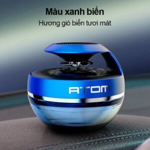 nước hoa ô tô Marine Sapphire (XANH DƯƠNG): Hương Thơm Nhẹ Kết hợp Táo, đại dương, cây dành dành, Gỗ đàn hương và cỏ Vetiver.