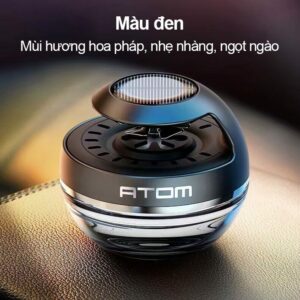 nước hoa ô tô Black Shadow( ĐEN ): Kết hợp Nước hoa Ludan, hoa thuốc phiện đen, dầu Chanh ý, Ngọc lan tây, hổ phách.